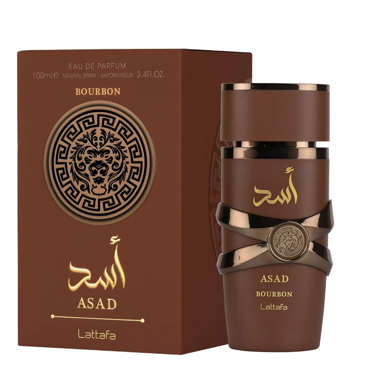 Lattafa Asad Bourbon 3.4 oz