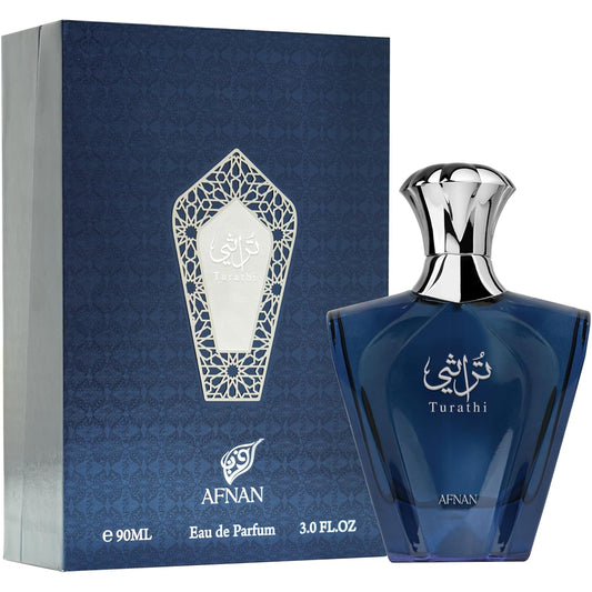 Afnan Turathi Blue Eau de Parfum 3.0 oz